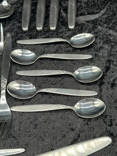 Original Nirosta Besteckset 25-teilig mit Ziermuster Edelstahl - 第 15/24 張圖片