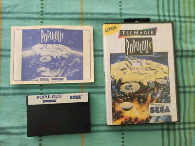 SEGA MASTER SYSTEM - POPULOUS 