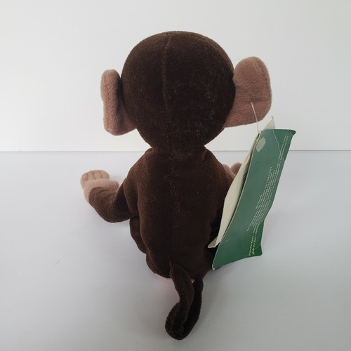 Vintage 1999 Club Disney Beanbag Peluche Tarzan Bambino Babbuino con Etichetta 9" - Foto 3 di 10