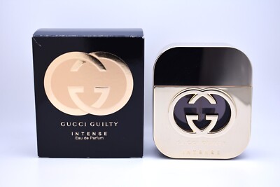 Gucci Guilty Intense Eau De Parfum EDP 1.6 OZ 50 ML  Women Perfume Used