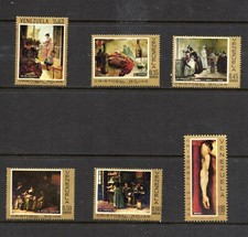 R4442   Venezuela   1969   art paintings   6v.   MNH