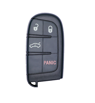 New Key Shell + Key Blank for CHRYSLER DODGE JEEP Smart Remote Case Key Fob 5 B
