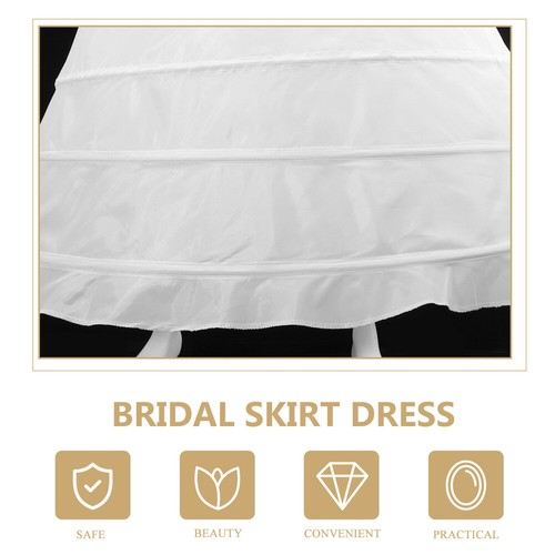 Skirt Petticoat Bridal Petticoat Petticoat Skirt Women Kids Crinoline Underskirt - Picture 10 of 12