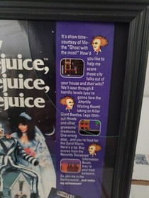Vintage 1991 Print Ad Nintendo NES Beetlejuice Game Magazine Comic Page Trl4