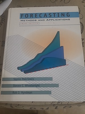 Forecasting Methods And Applications    3rd Edition.  Very Clean