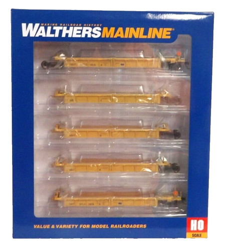 Walthers MainLine 910-55676 BNSF SFLC 1018 Thrall 5 unidades reconstruido 40' coche pozo | Zustand: New