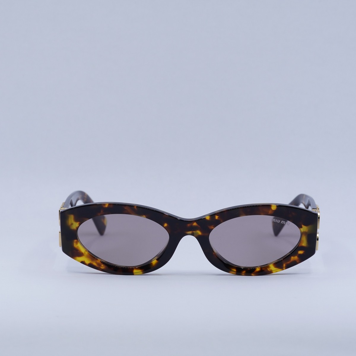 【送料込み】miu miu★SALE★5BC169 MIU MIU MU11WS 14L20I Honey Havana/Light Purple Brown 54-21