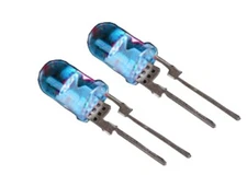 0.5W 1-Chip 5mm High Power Blue LED 28000mcd 0.5 Watt 5mm Blue LED (10 Pcs)