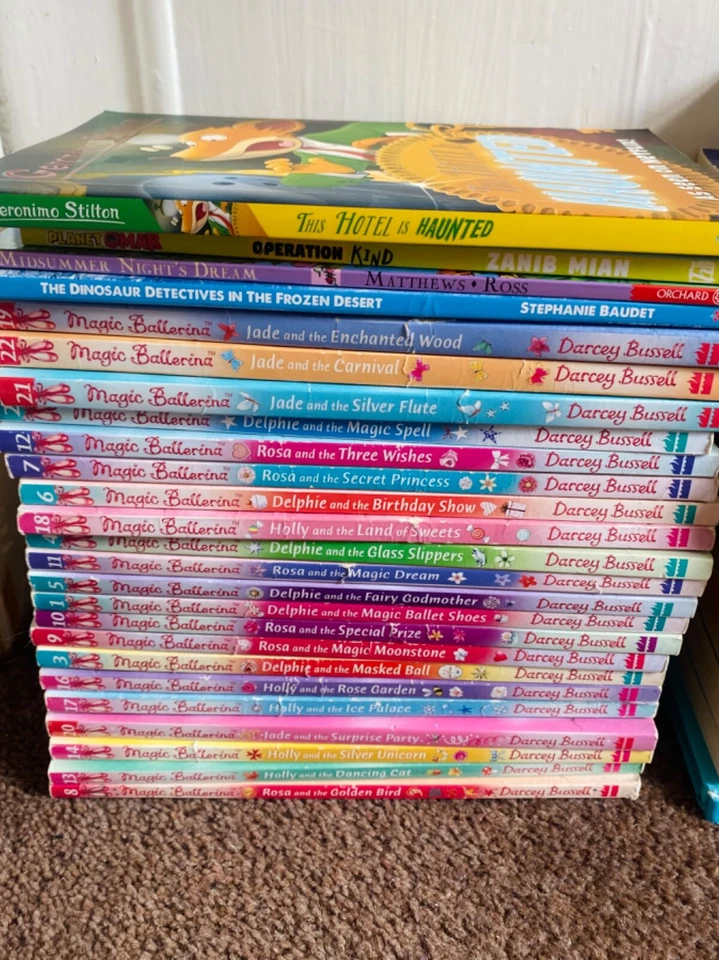 100 Kids Books Bulk Lot Bundle Paperback/hardback Enid blyton Horrid Henry fairy - Image 4 of 4