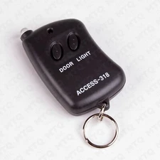 ACCESS-318 Mini Remote Control Garage Door Gate Opener LED 9 Digit Pins OPEN BOX