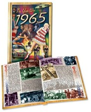 1965 MiniBook: 55th Birthday or Anniversary Gift
