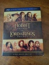 THE HOBBIT TRILOGY/THE LORD OF THE RINGS TRILOGY: 6-FILM THEATRICAL - BLU-RAY