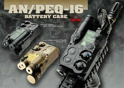 PEQ-16 Dummy LiPo NiMH NiCD ras RIS Battery Box Case pour Airsoft AEG NiMH Lipo