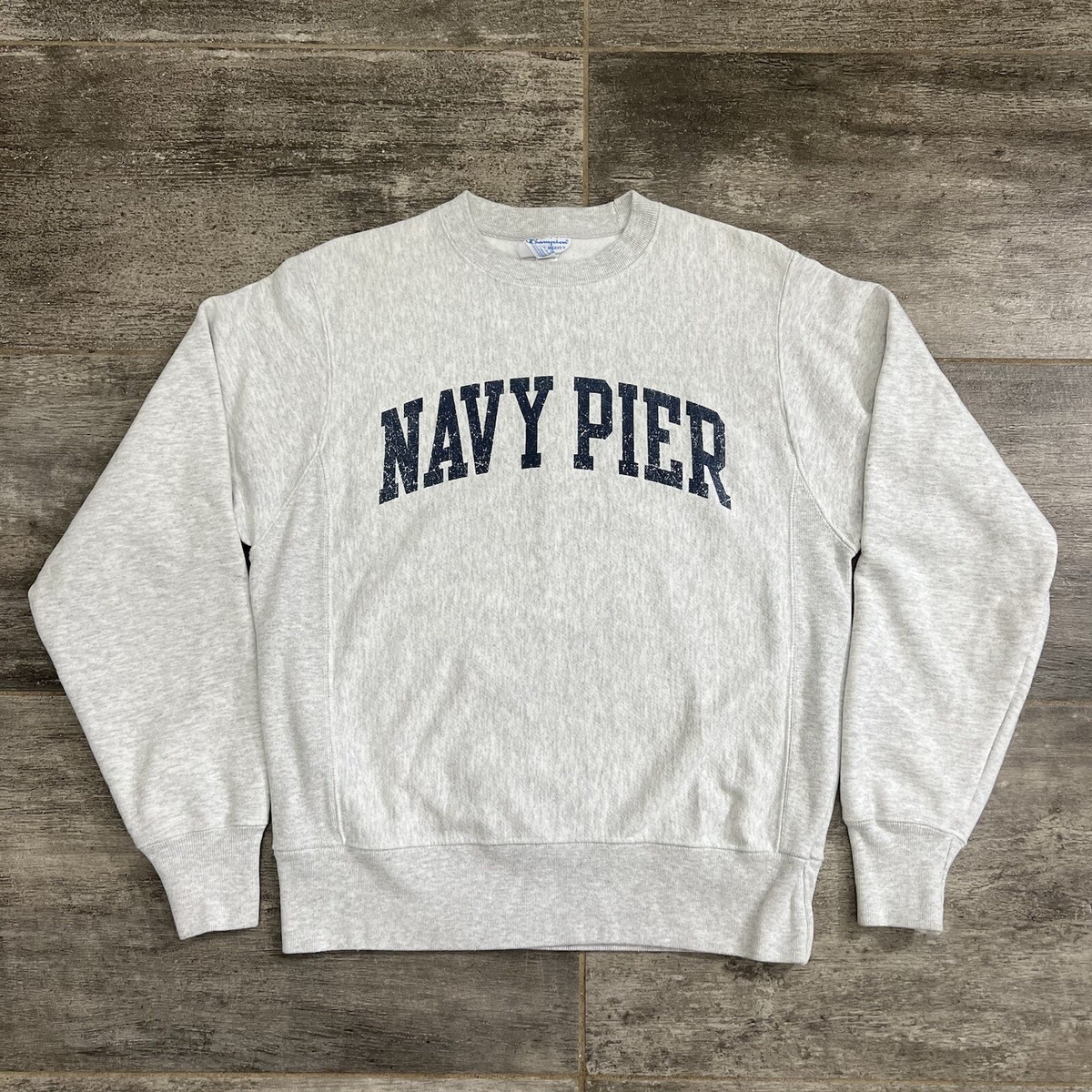 Champion Reverse Weave Navy Pier トレーナー Champion Reverse Weave Navy Pier Adult Size Small Sweatshirt