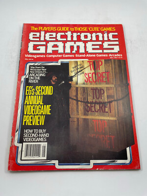 ELECTRONIC GAMES MAGAZINE - May 1983 - Shipping from EU!