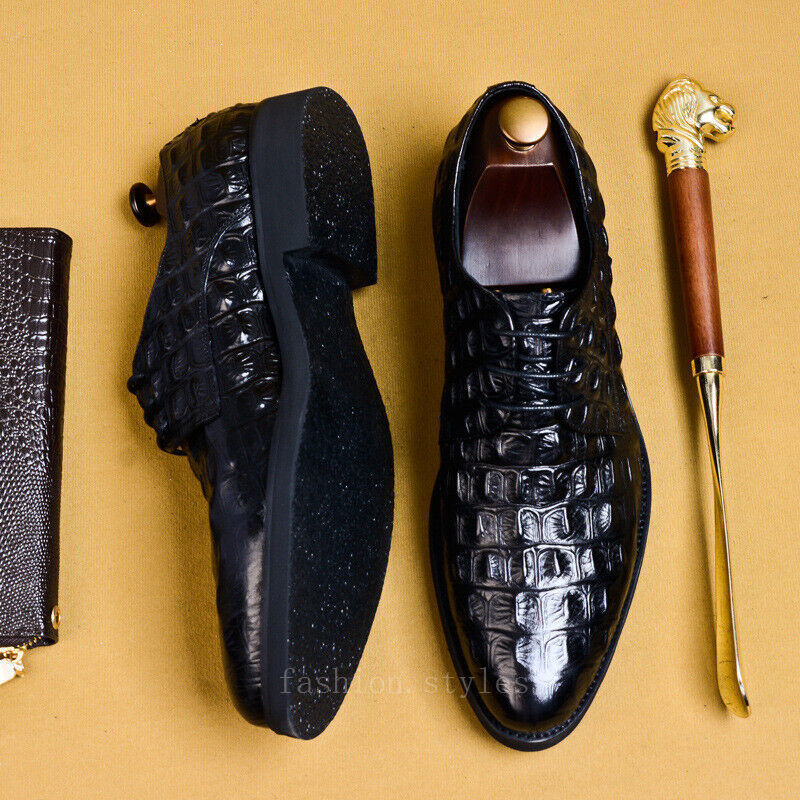 SAOLA Scarpe uomo eleganti formali vera pelle modello stringate festa Oxford