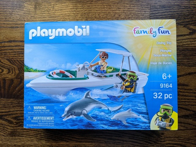 playmobil diving trip
