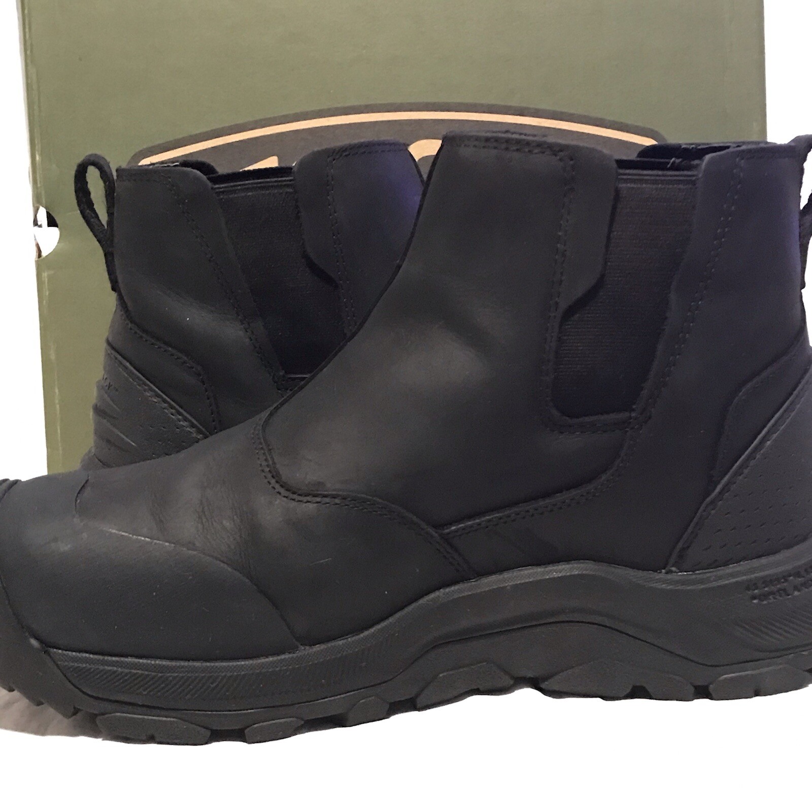 Stivali da neve impermeabili NUOVI KEEN da uomo taglia 9 5 M Revel IV 4 Chelsea 1025671