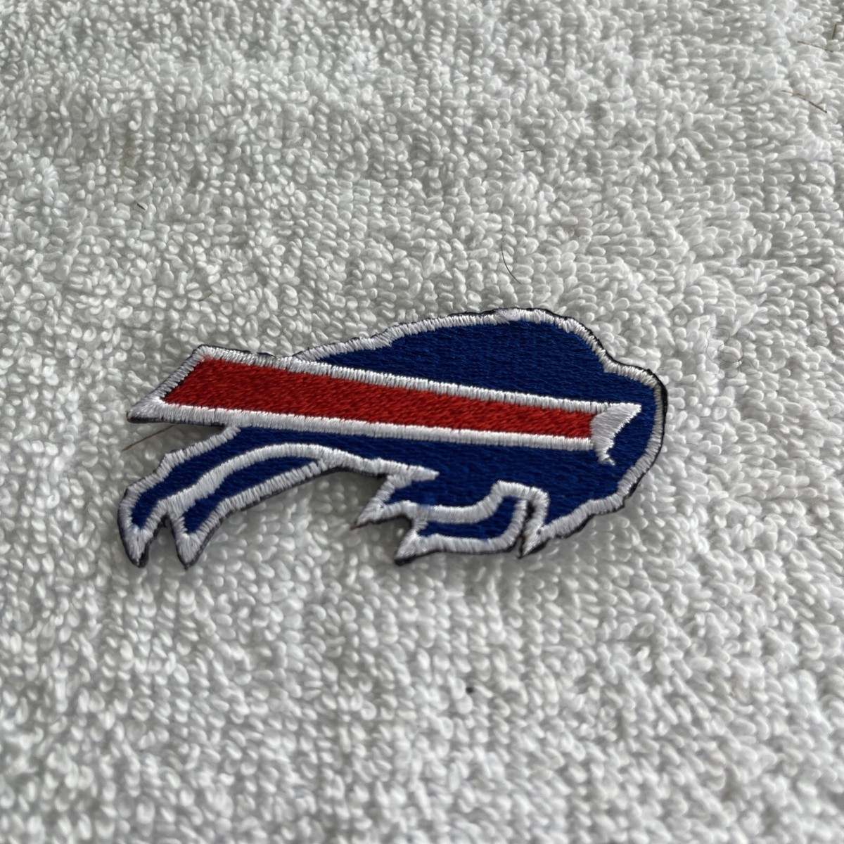 2Pcs Buffalo Blls NFL Team Logo ron On Patch - Sew Patch