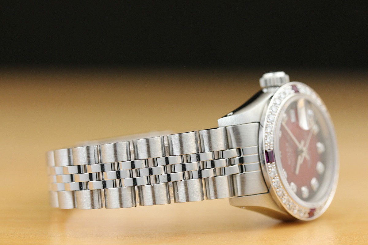 らいおん様　確認ページ ROLEX LADIES DATEJUST RED VIGNETTE DIAMOND RUBY 18K WHITE GOLD
