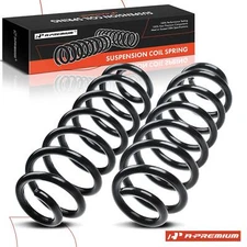 A-Premium 2pcs Rear Side Coil Springs for Volkswagen Passat 06-19 Tiguan 09-17