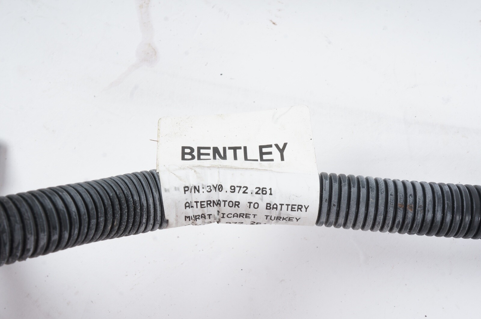 2010 - 2020 Bentley Mulsanne Alternator Wire Wiring Harness Cable