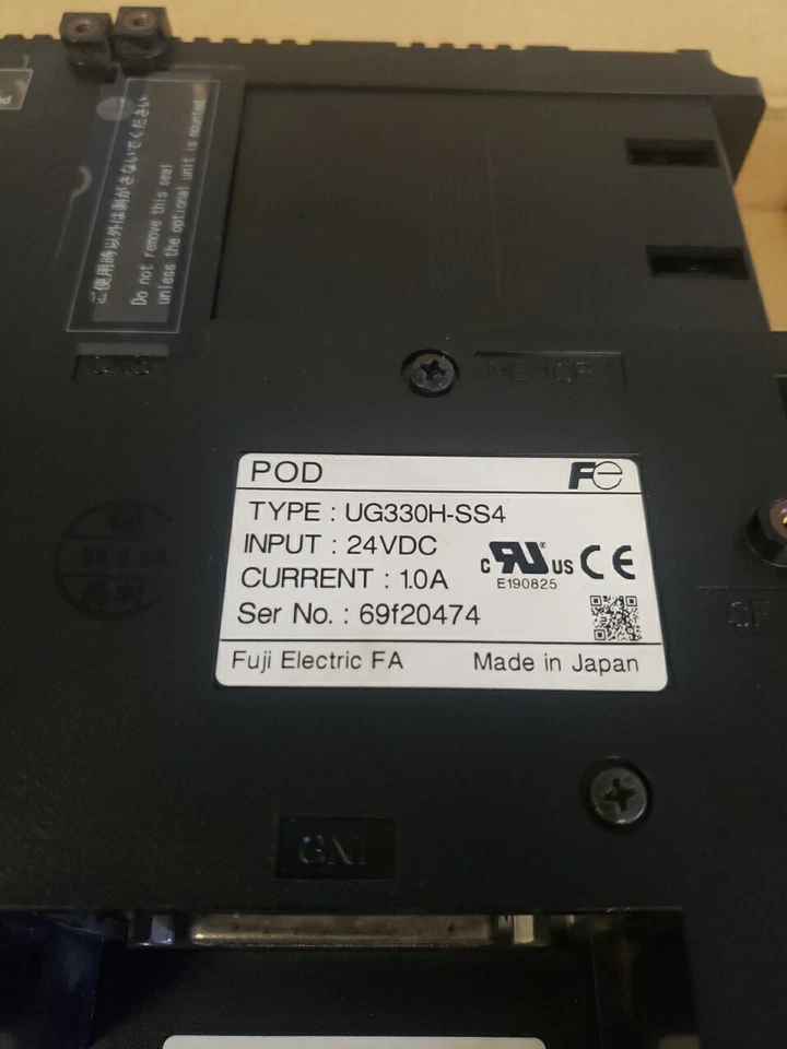❗Fuji Electric FA UG330H-SS4 Touch Screen Panel~ For PARTS/ REPAIR❗ - Image 2 of 4