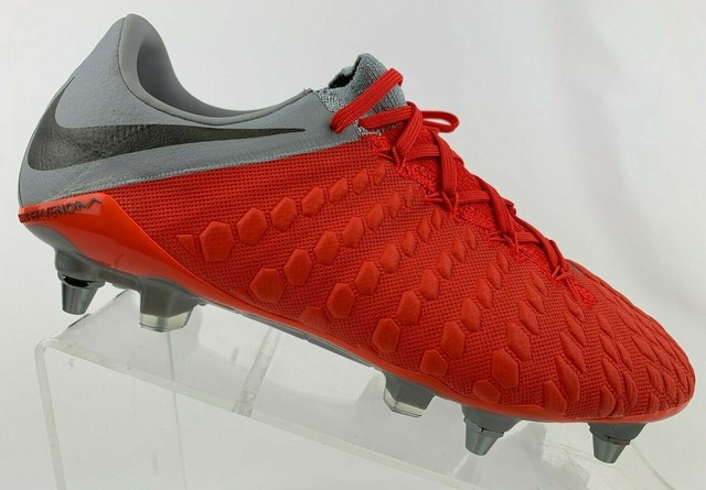 NIKE Hypervenom Phantom 3 Elite SG Pro Red Soccer Cleats AJ6703-601 Size 7 | eBay