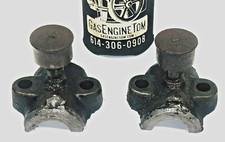 Main Crank Bearing Caps w/ Grease Cup for 2HP WITTE Type B Gas Engine Hit Miss