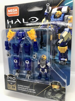 MEGA Construx HALO Pro Builders SKYFIRE EXOSUIT Figure GLB73 - 81 PCS