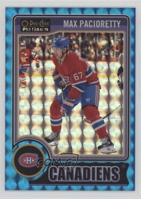 2014-15 O-Pee-Chee Platinum Blue Cubes 50/65 Max Pacioretty #75 d9r
