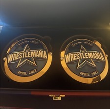 WWE Authentic WrestleMania 38 Dallas Side Plates for Title Belt