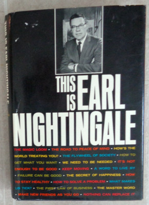 SIGNED 1969 ''This is Earl Nightingale'' Hardcover Book