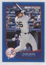 2018 Topps Big League Blue Tyler Austin #383 1p1