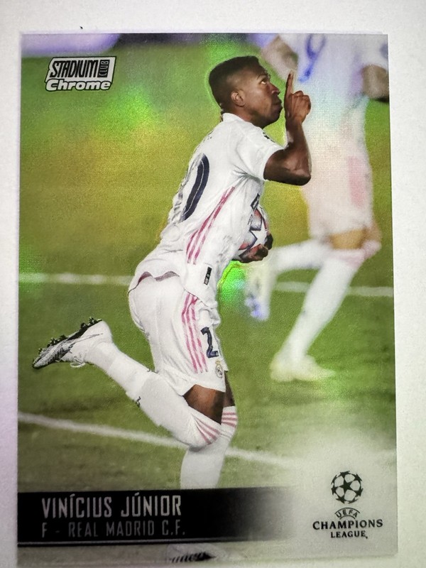 2020-21 Topps Stadium Club Chrome - Vinicius Junior - Vini Jr #76 - Refractor