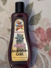Sunscreen with SPF 50 , 4.2 Oz. New ,Australian Gold Lotion ,Never Used