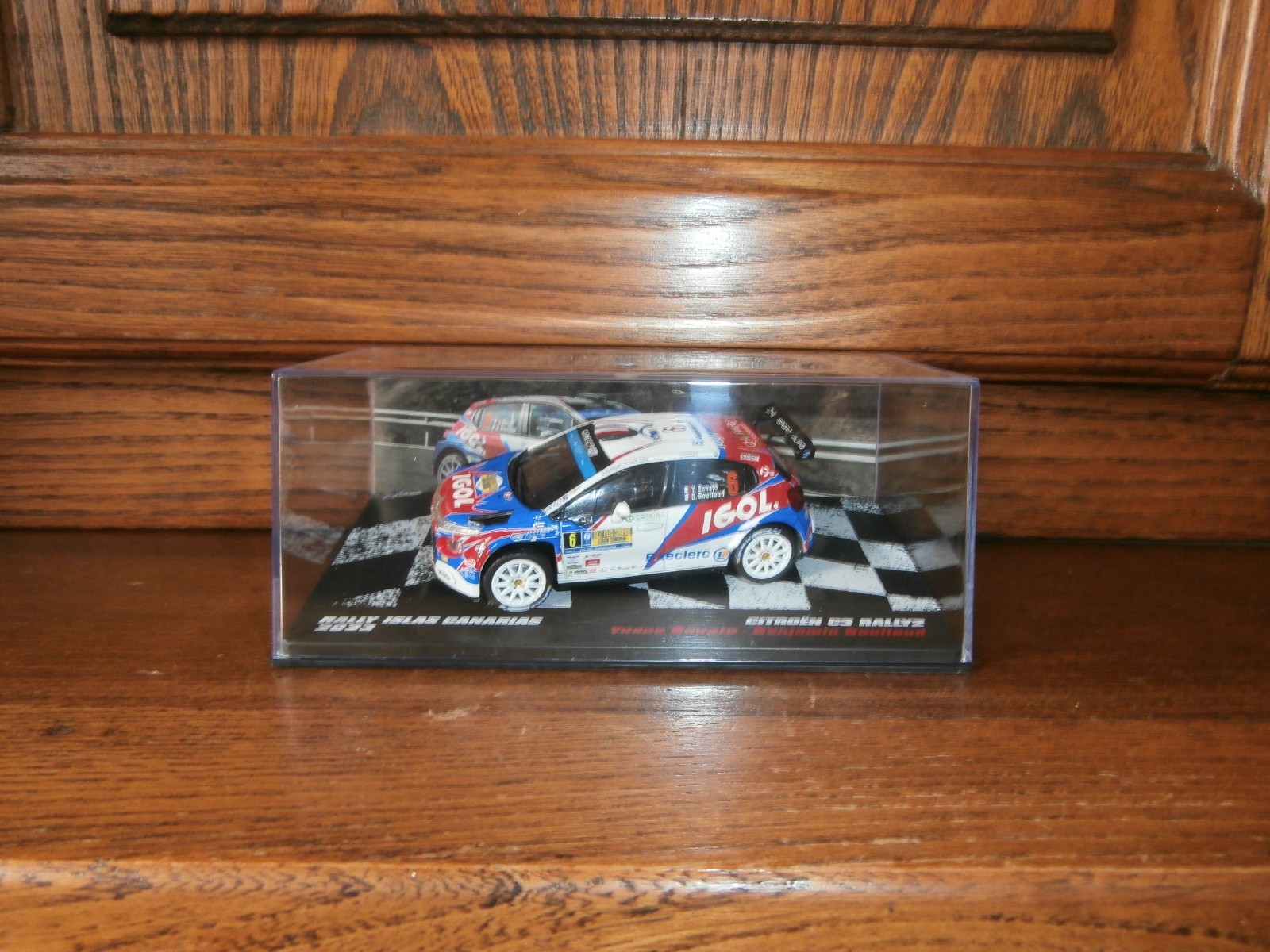 Citroën C3 Rally 2 1/43 Miniature Voiture de Collection Rallye Canaries 2023
