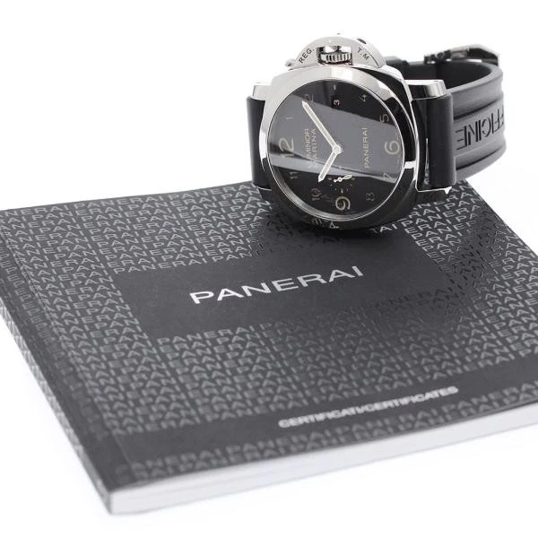 Panerai — Officine Panerai Luminor Marina PAM00359 45mm Black Dial Automatic Watch #C3662