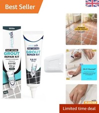 Effortless Grout Restoration - 250g White Grout Reviver with Mould Defense