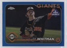 2024 Topps Pro Debut Chrome Blue Refractor 145/150 Joe Whitman #PDC-41 v9t
