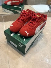 PUMA Speedcat Red White Suede Unisex Adults L...