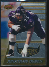 1996 Bowman's Best Jonathan Ogden #148 Rookie RC Ravens HOF C141