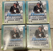 x4 Lot 2020 Bowman Chrome Mega Box MLB New Sealed
