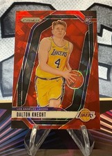 2024-25 Panini Prizm Dalton Knecht #238 Red Ice Prizm Rookie RC LA Lakers