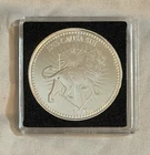 John Wick Continental 1 troy ounce .999 fine silver round in capsule