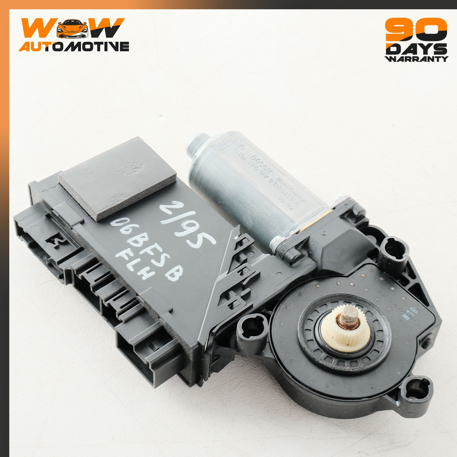 06-13 BENTLEY CONTINENTAL FLYING SPUR FRONT LEFT DOOR WINDOW REGULATOR MOTOR OEM