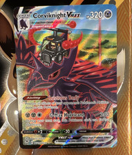 Pokémon TCG Corviknight VMAX Ultra Rare Full Art Holo TG19/TG30 320 HP English on eBay