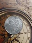 Silver 90% 1889 P  Morgan Dollar Brilliant  looking coin   T-473
