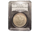 💥1878 Morgan Dollar • 7TF • R78 • VAM‑162 • Broken N&M • HOT 50 • PCGS  XF40