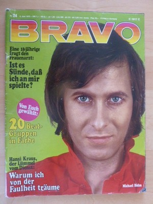 BRAVO Nr. 24 v. 1970 (relativ guter Zustand) Michael Holm, Hansi Kraus
